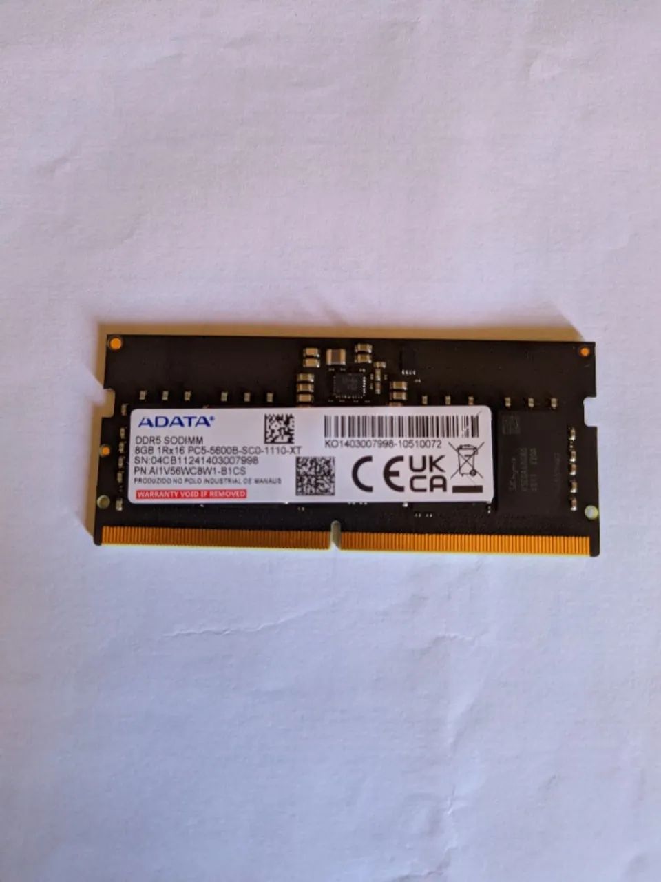 Memória DDR5 8Gb-4800hz SO-DIMM - Foto 2