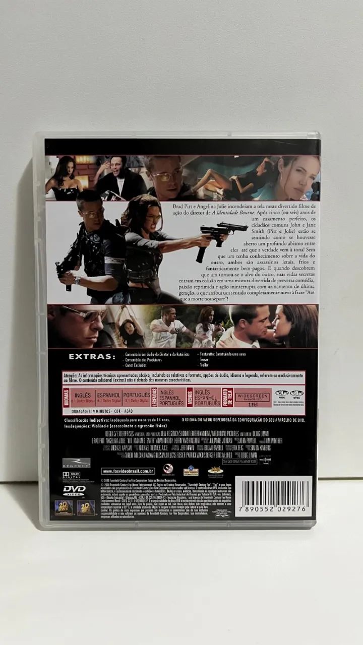 DVD - Sr. & Sra. Smith - Foto 2