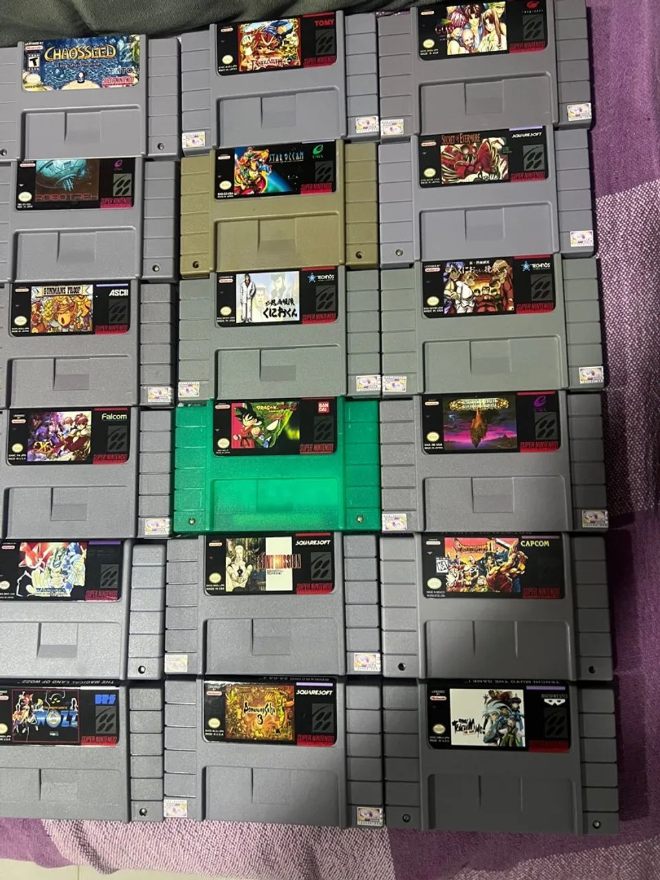 Coleção Super Nintendo rpgs 57 jogos + video game completo - Foto 2