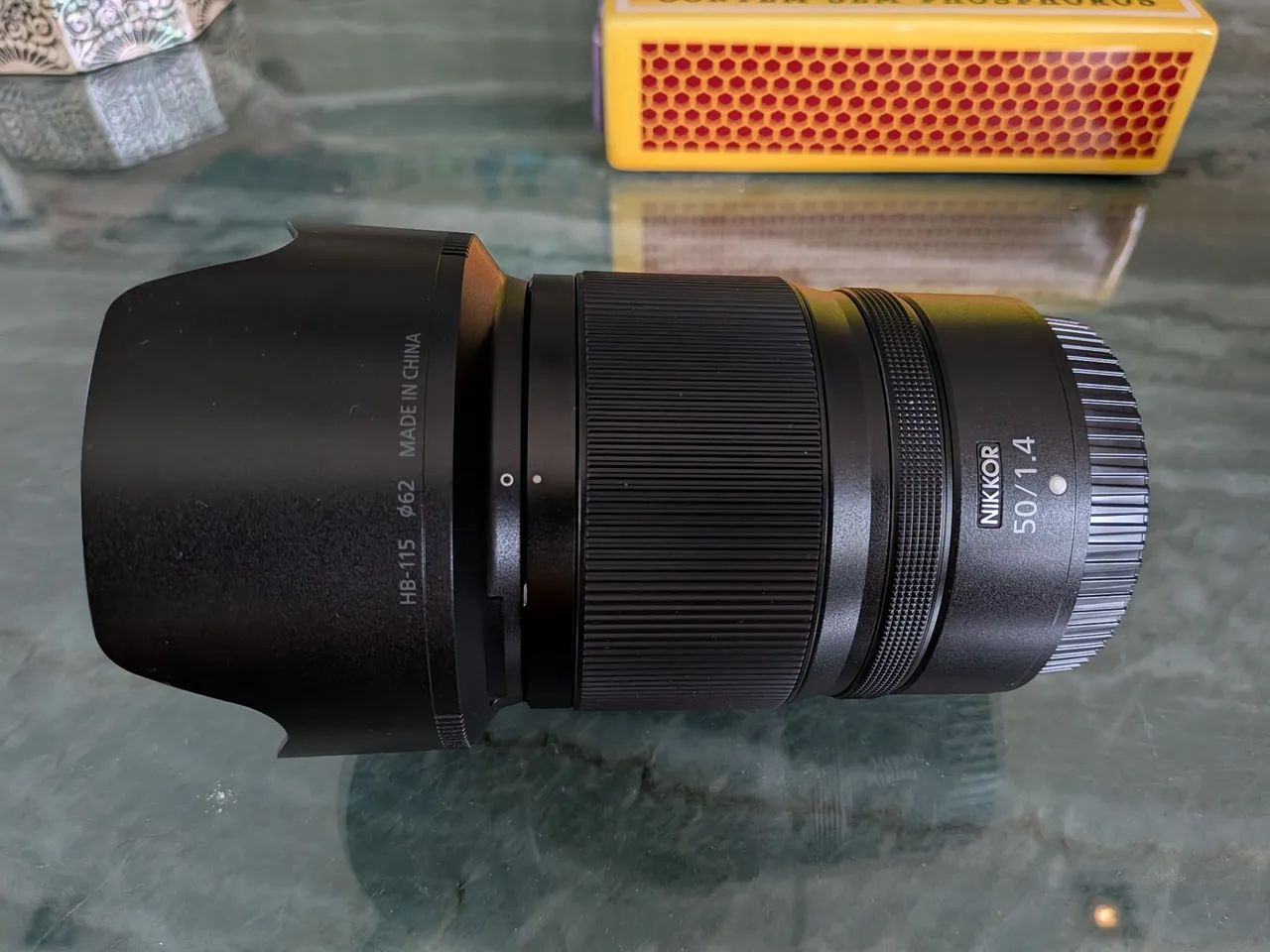 Lente Nikon Z 50mm 1.4 nova sem caixa