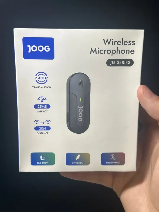Microfone Sem Fio para Celular - JOOG JM Series