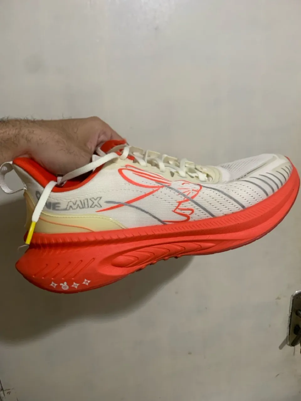 Tênis de corrida 44 - onemix bumper elite 3.0 rabbit