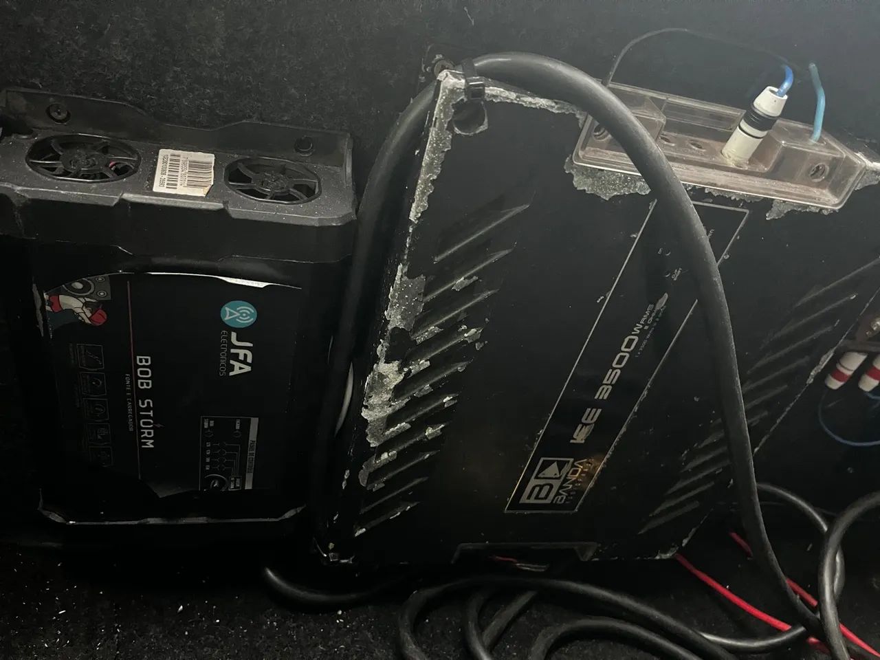 Som automotivo  caixa trio