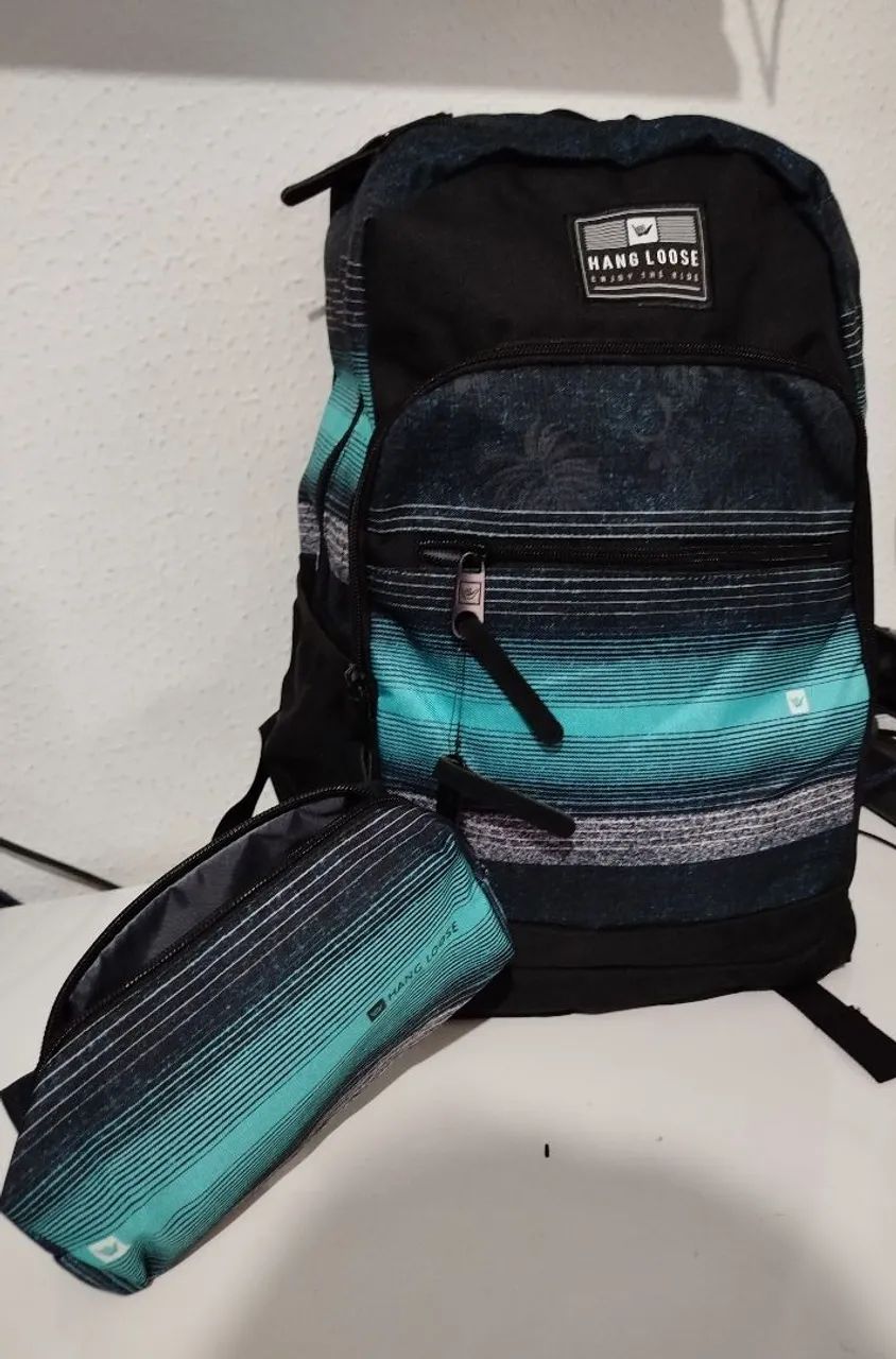 Mochila Escolar Azul com Compartimentos - Foto 4