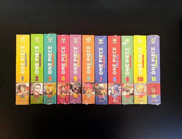 One Piece 3 em 1 - Vol. 1 ao 11 [LACRADOS]