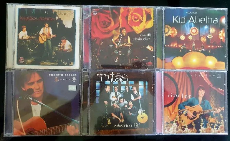 Lote com CDs Acústico MTV Originais com 32 CDs - Foto 3