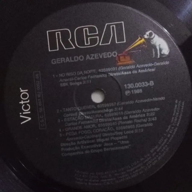 LP - Disco Vinil - Geraldo Azevedo - Eterno Presente - Ano 1988 - Foto 3