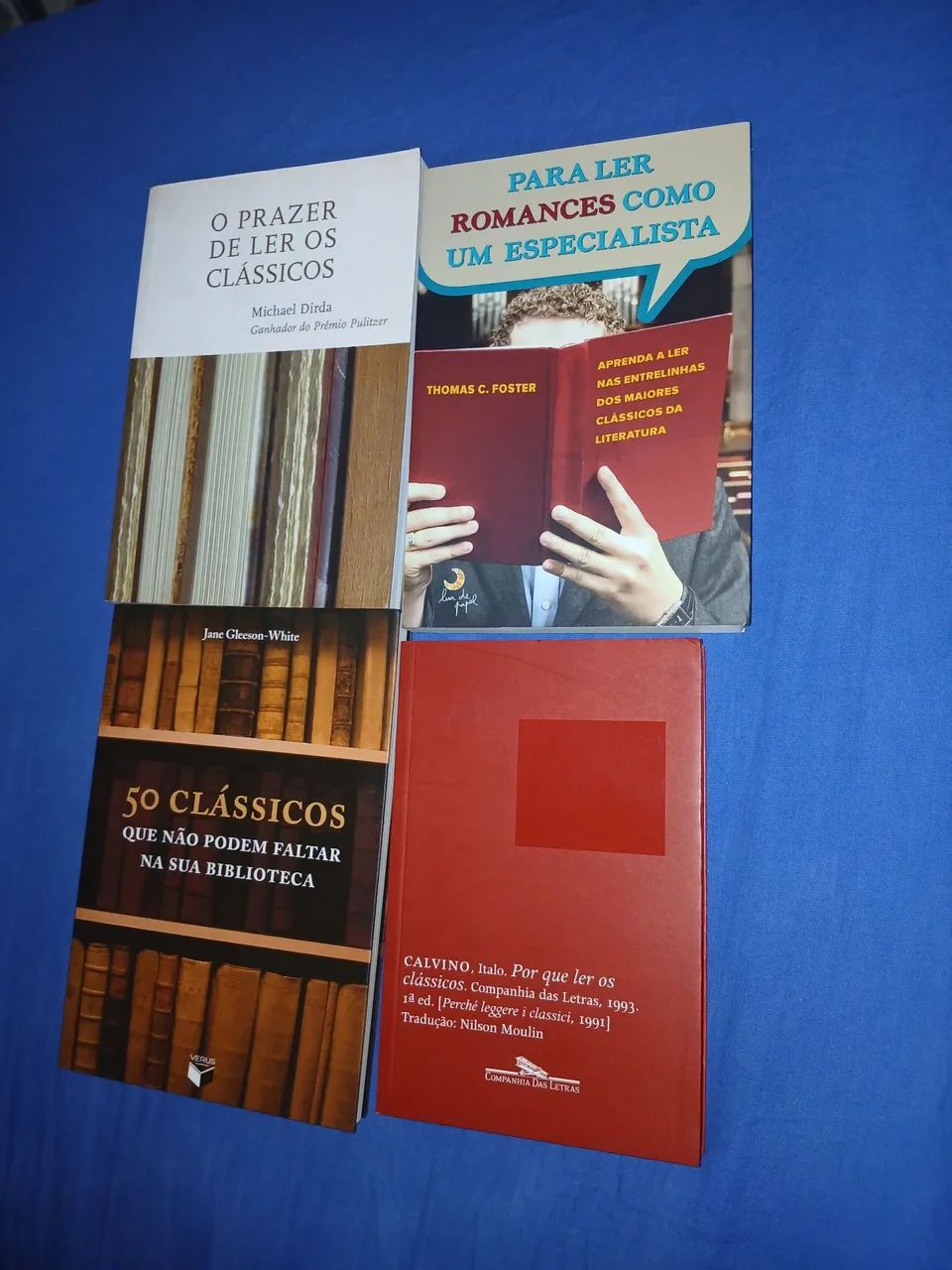 Livro O Prazer de ler clássicos,  50 Clássicos, Para ler romancsz como um especialista