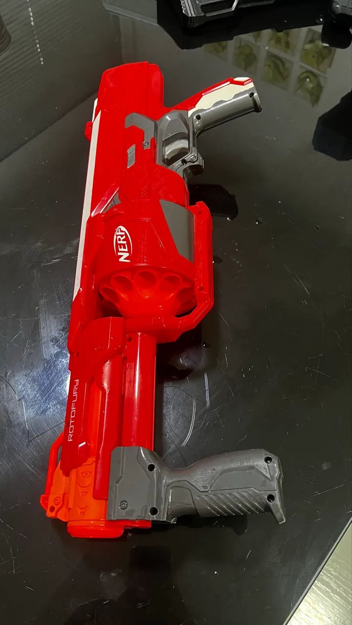 Nerf Rotofury MEGA tambor 10 tiros