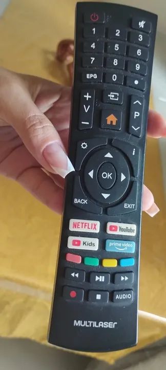 TV 58" 4K Multilaser Smartv super conservada - Foto 5