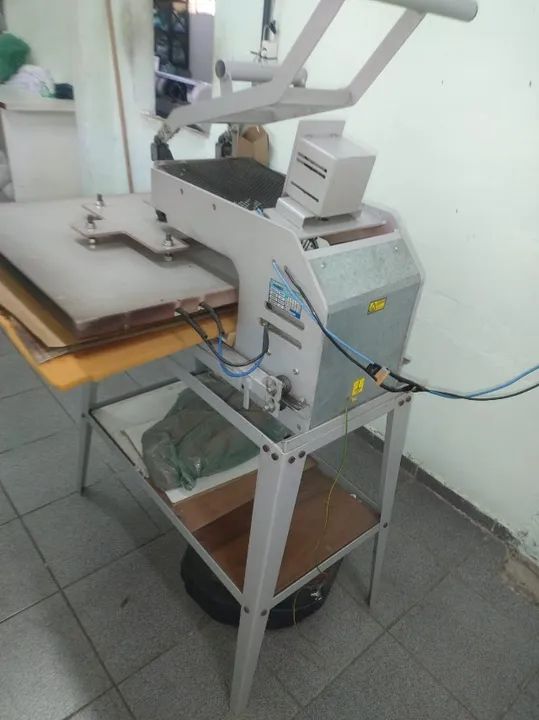  Prensa Térmica Profissional 85x65 de Gaveta - Bandeja Deslizante ? Prensa Térmica Profis - Foto 5