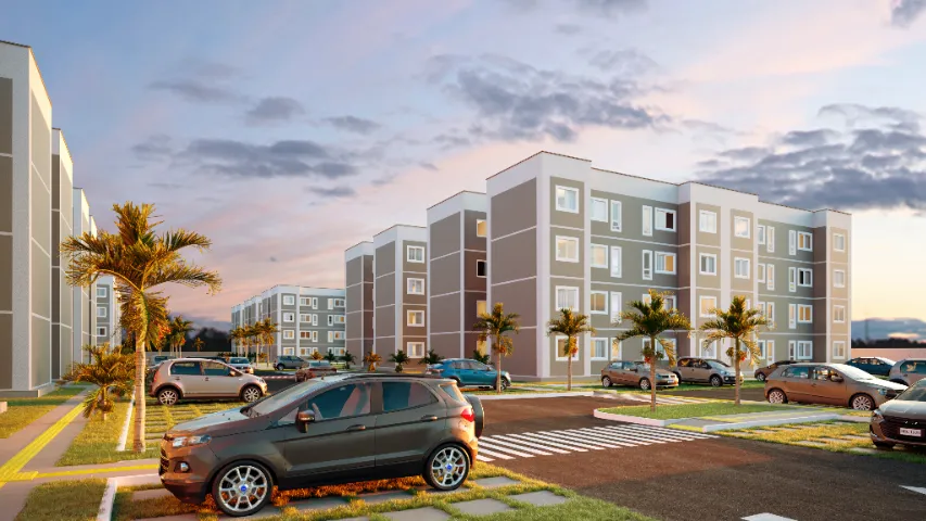 Village Alvorada 3: Apartamentos de 2 Quartos em Condomínio Clube Completo!