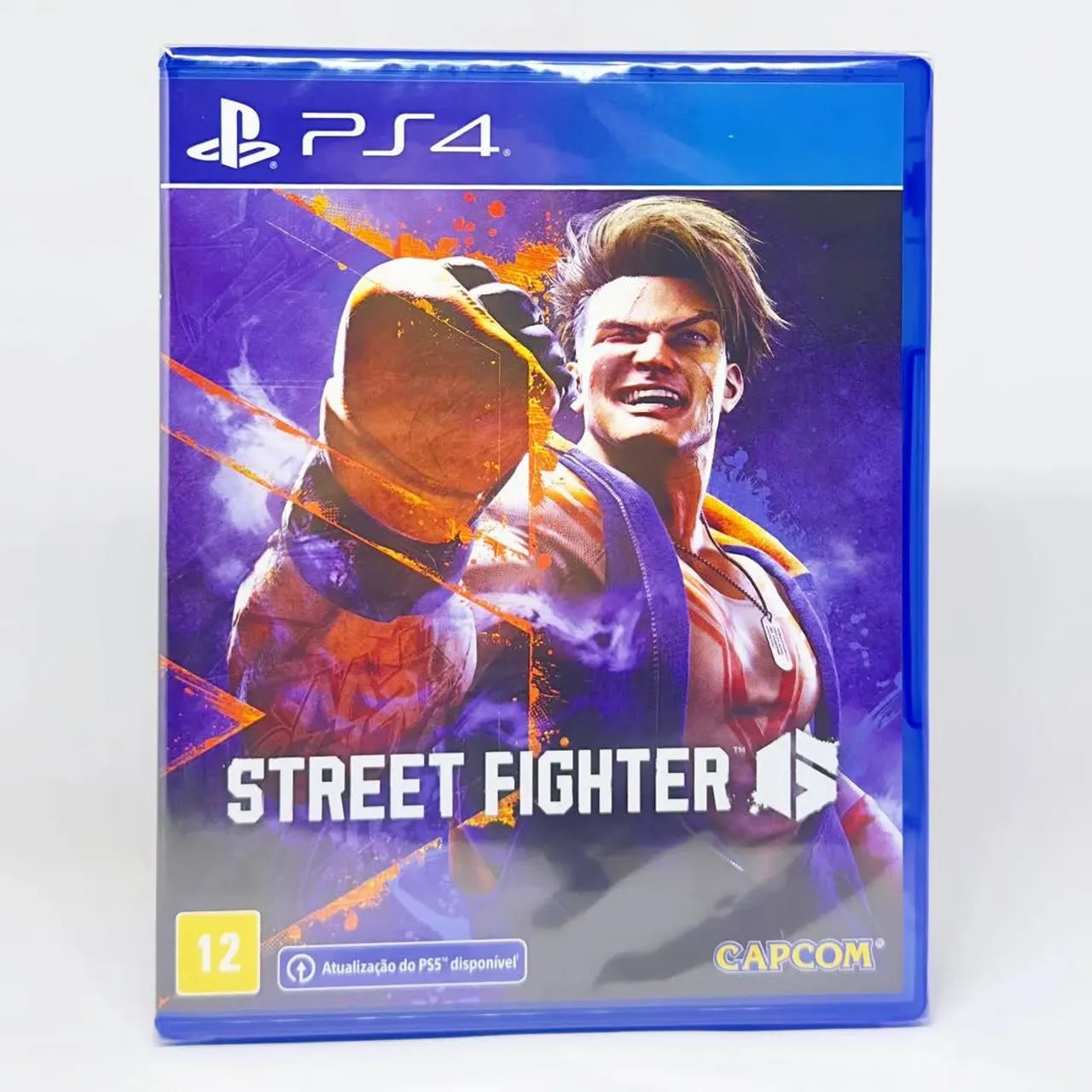 Mídia física Street Fighter V PS4