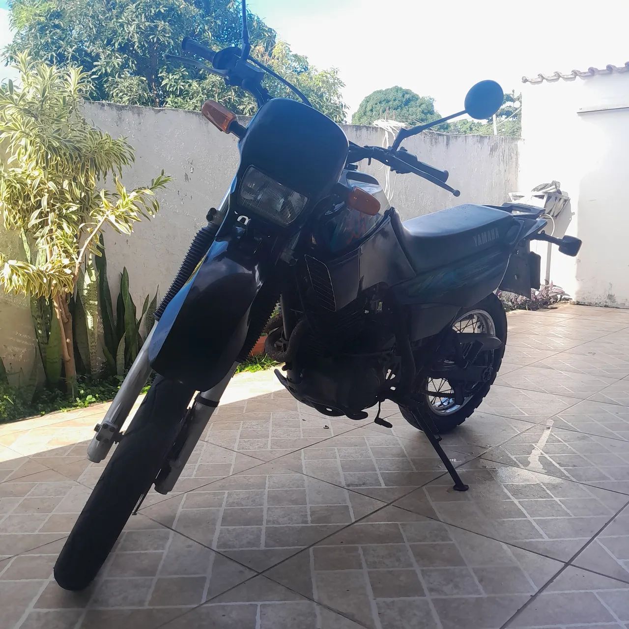 Yamaha XT600E troco carro antigo - Foto 5