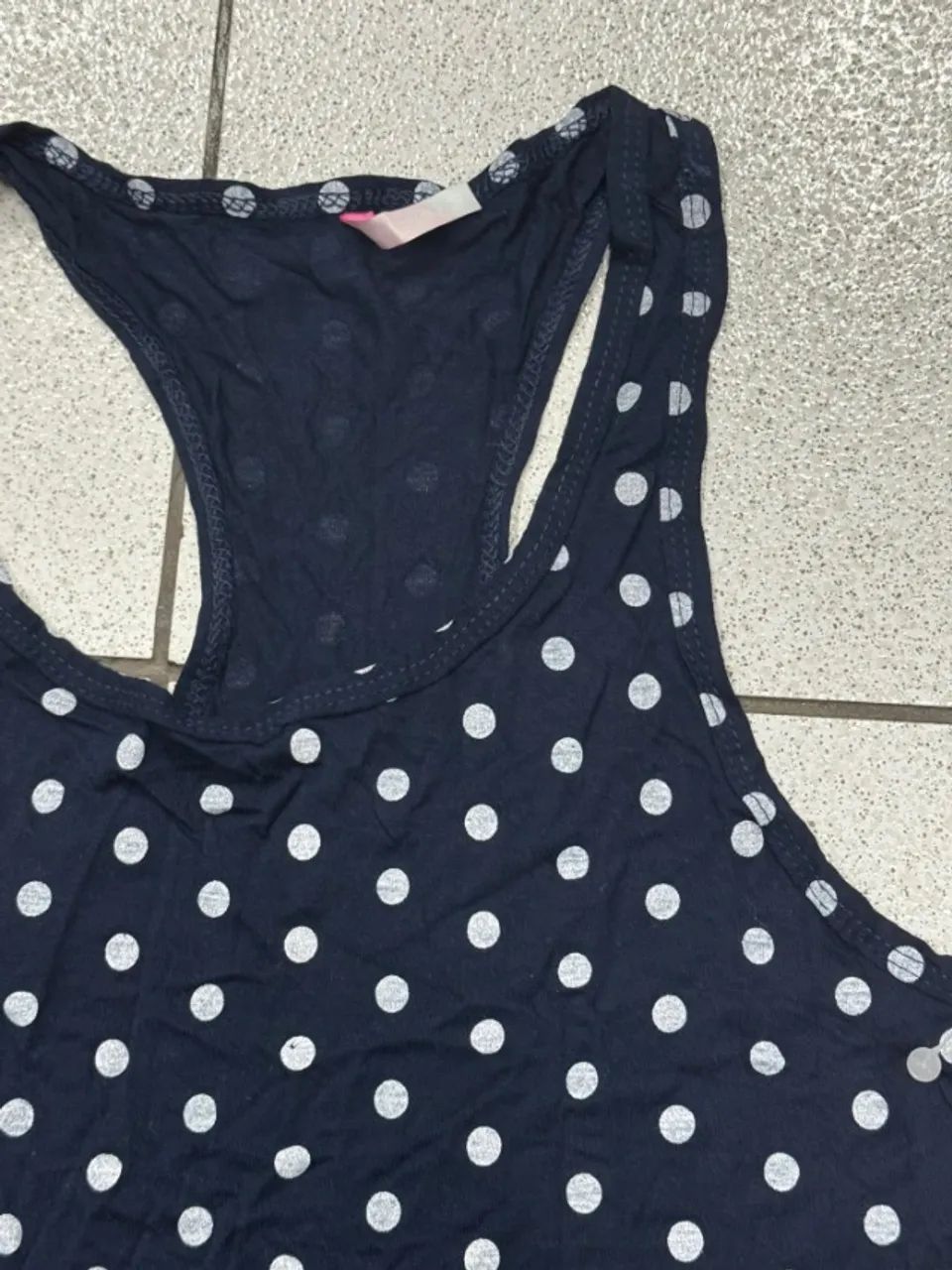 blusinha bolinha azul - Foto 3