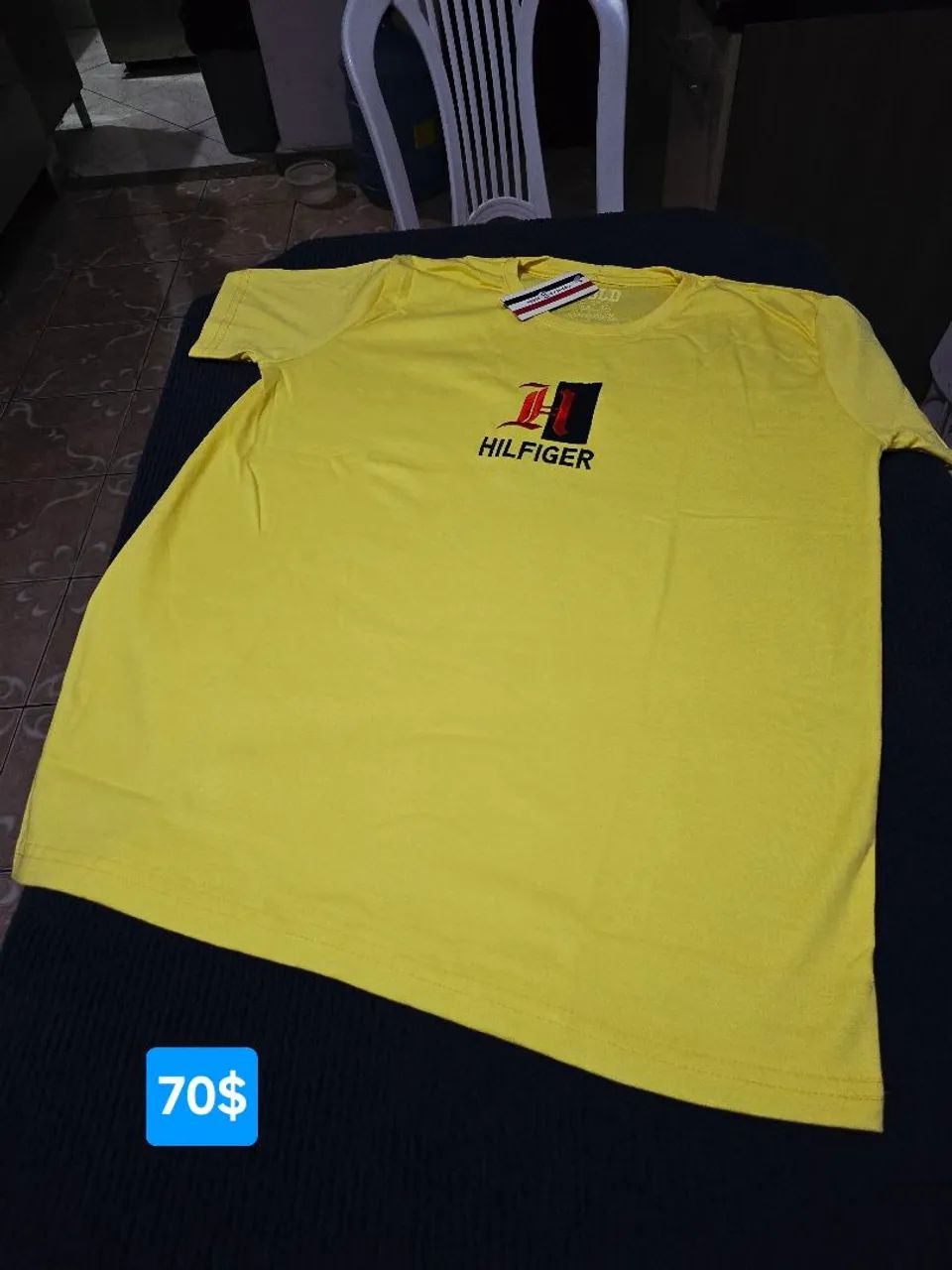 Camisa Grife peruana elastano da Tommy Hilfiger GG Roupas