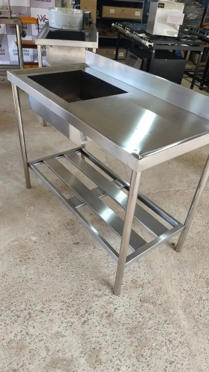 Pia Inox 120cm Mega Oferta