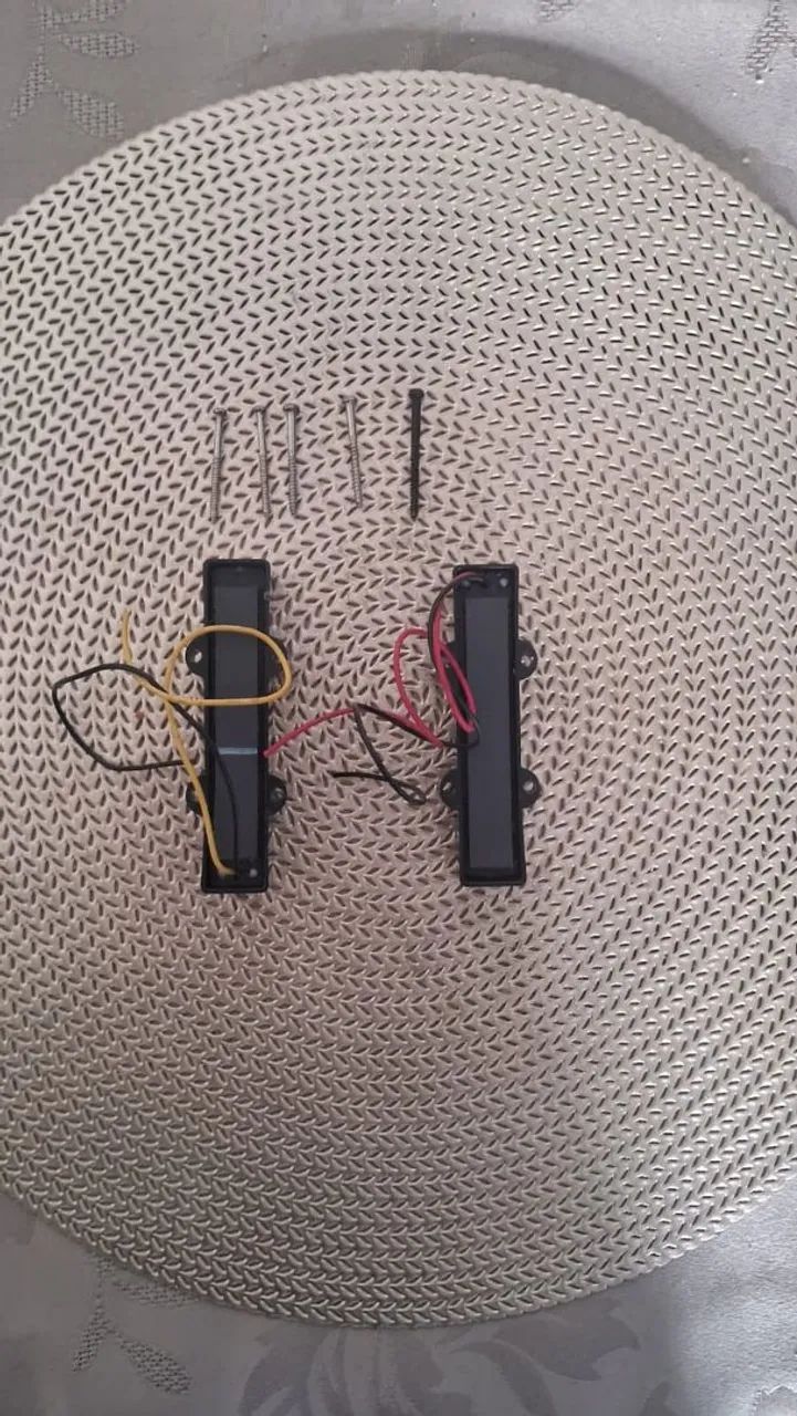 Captador Jazz Bass Singles Coil Ponte/Braço 