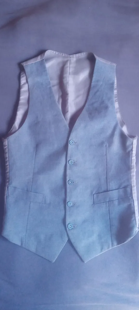 Colete Masculino azul