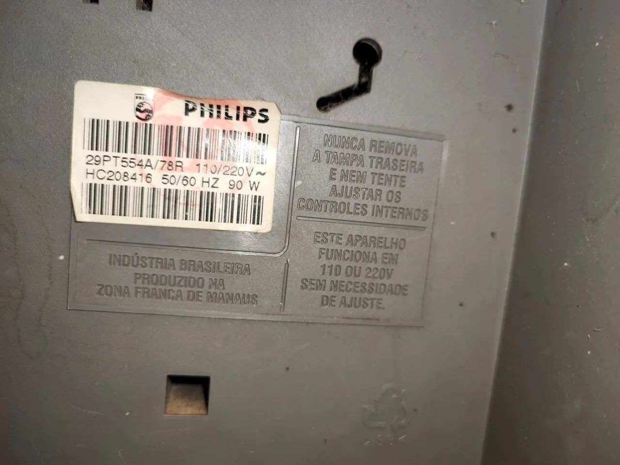 TV Philips de Tubo 29 polegadas Som estéreo - Foto 5