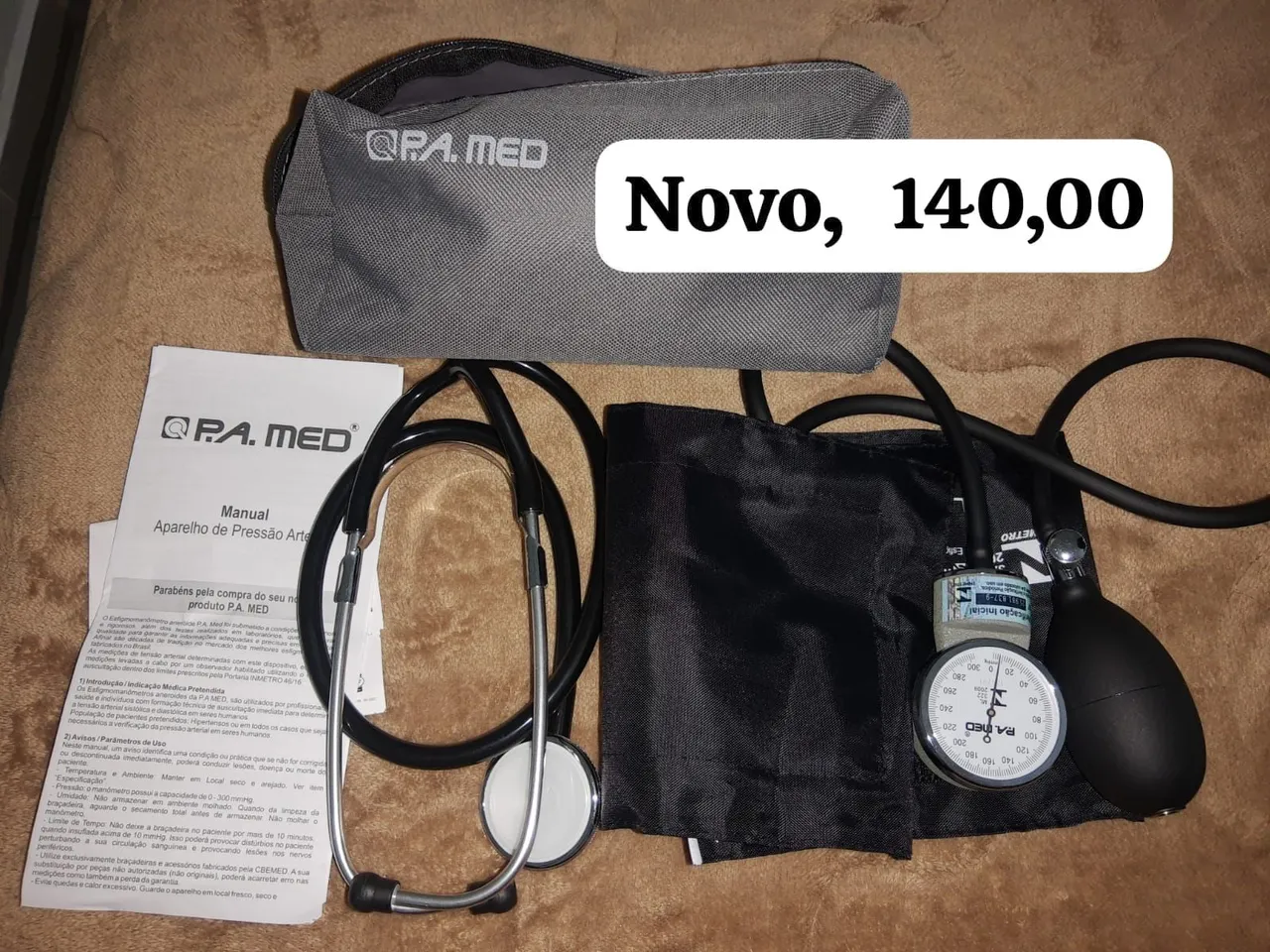 Aparelho de Pressão Arterial Manual PA.MED