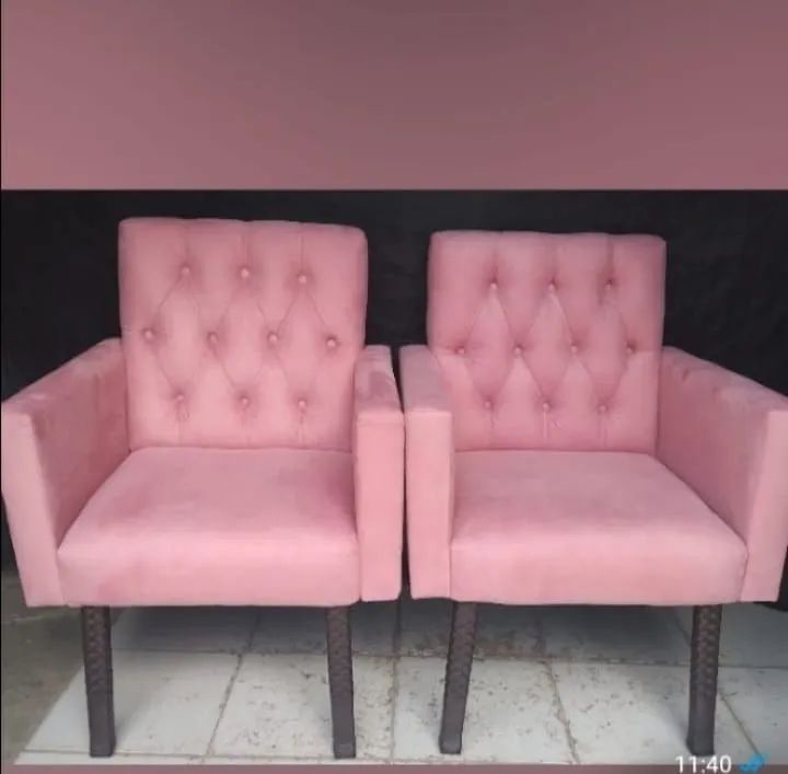 Poltronas Pink Luxo - Promoção!