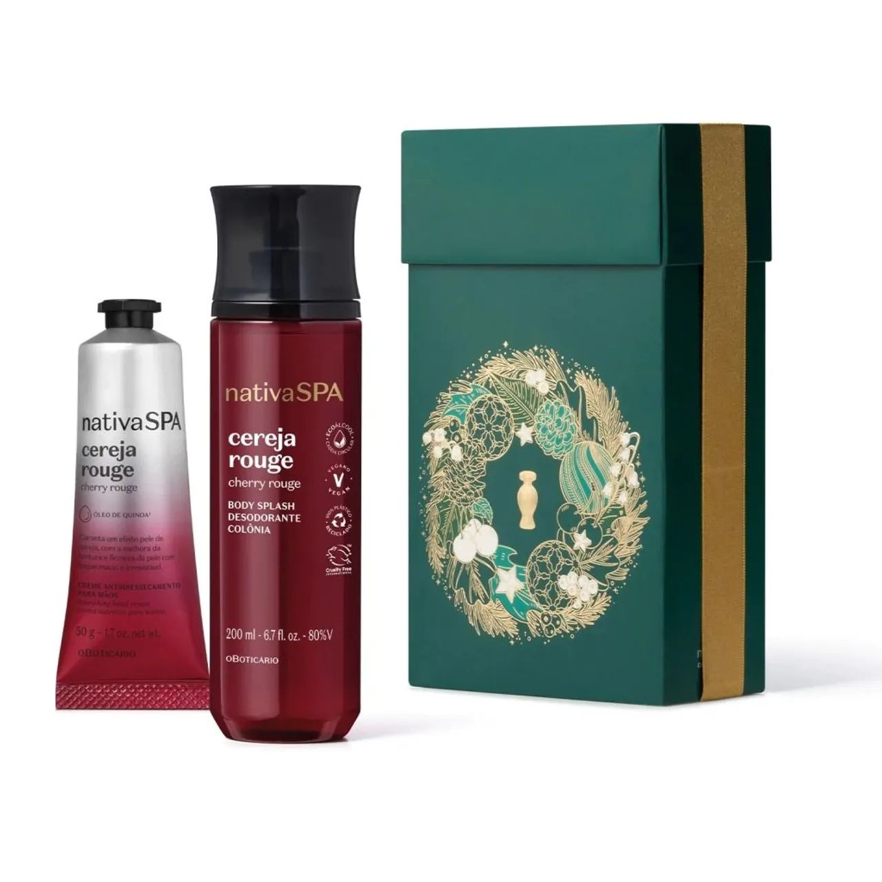 Kit Presente Nativa SPA Cereja Rouge (Boticário)