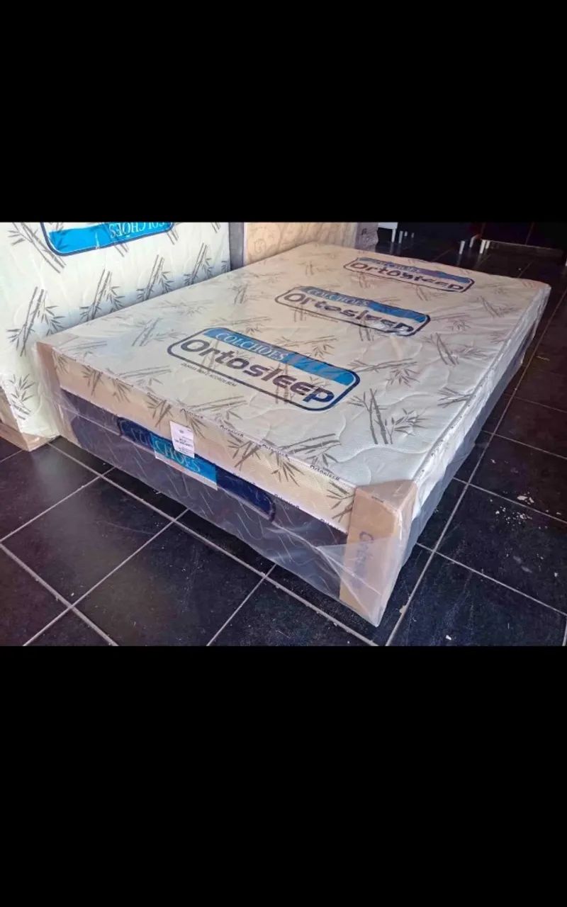 Cama box casal hoje