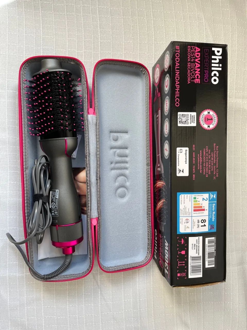 Escova modeladora Philco Soft Advance PE14 - Foto 3