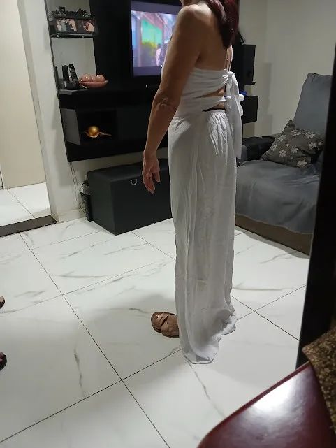 Vestido Branco Longo - Foto 4