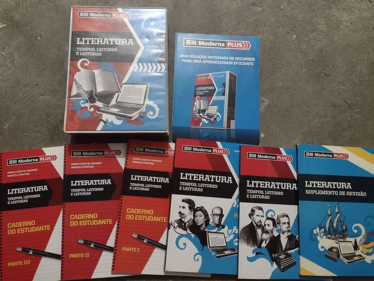 Livros Literatura Moderna Plus - Coleção Completa