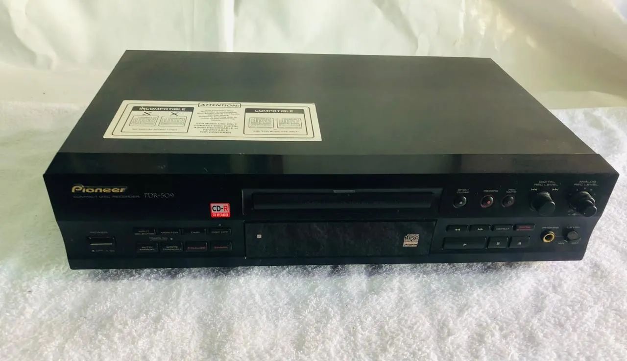  Gravador de CD Digital Pioneer PDR-509 