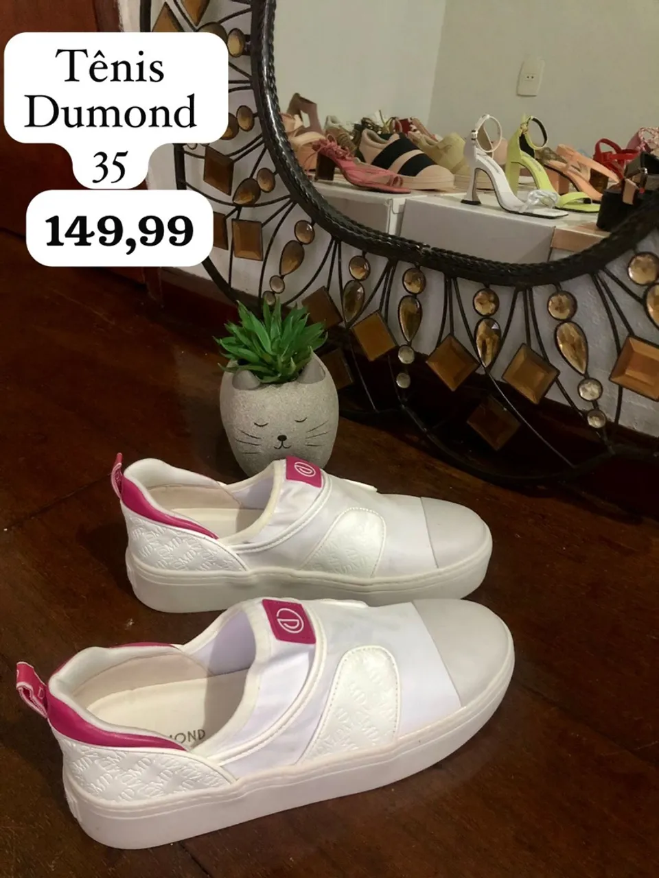 Tênis Dumond Branco - Tamanho 35