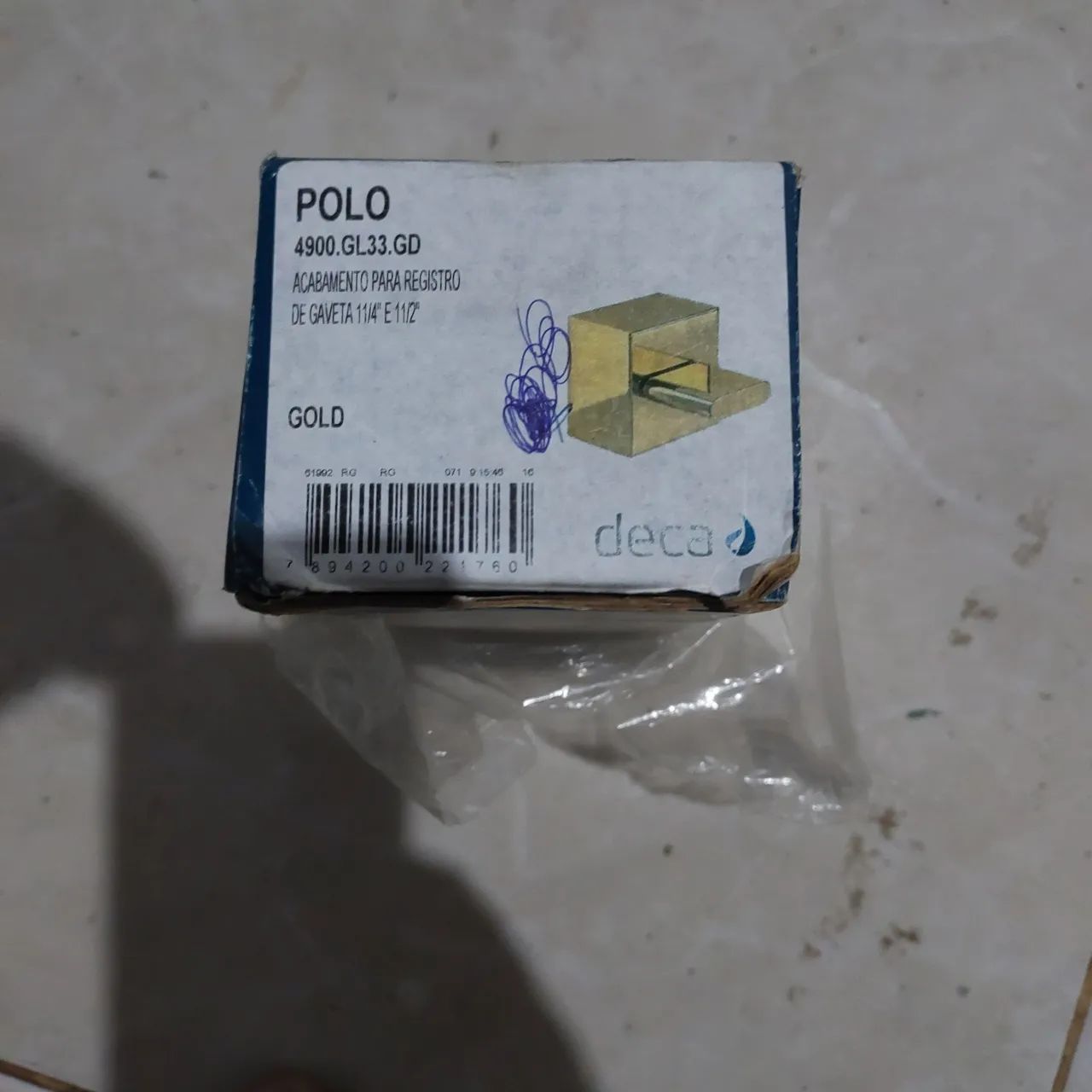 acabamento para registro de gaveta 4900.gl33.gd - Foto 3