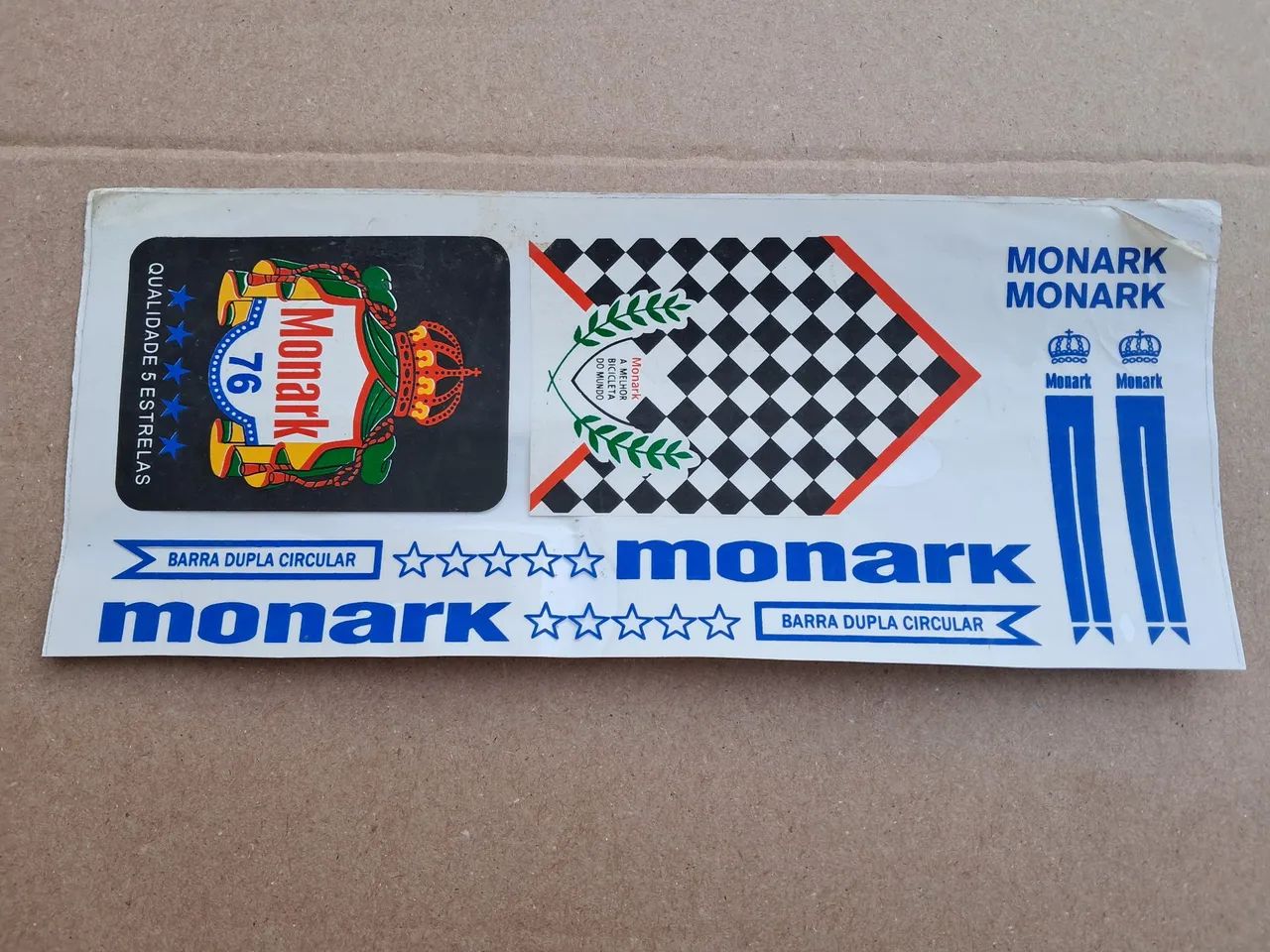 Bicicletas monark (adesivo)