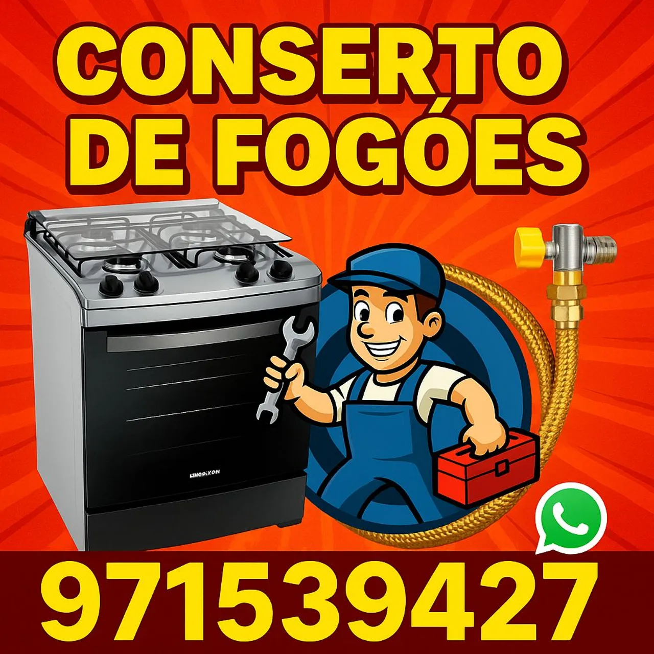 Conserto fogão
