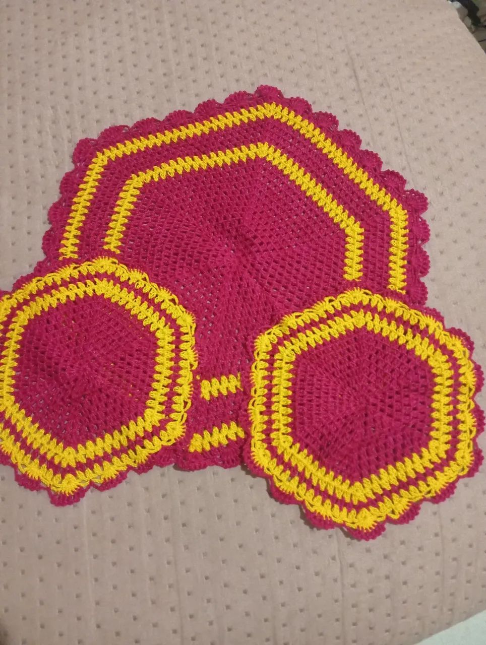 Suplar de crochê várias cores 