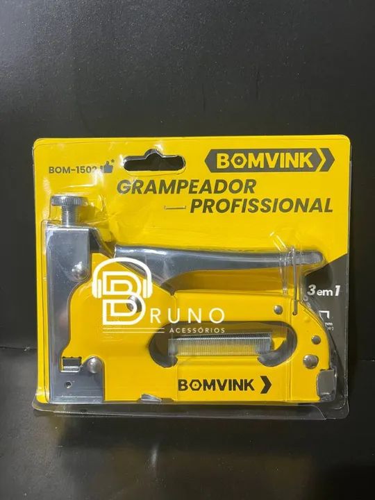 Grampeador Profissional BOM-1502 - Foto 3