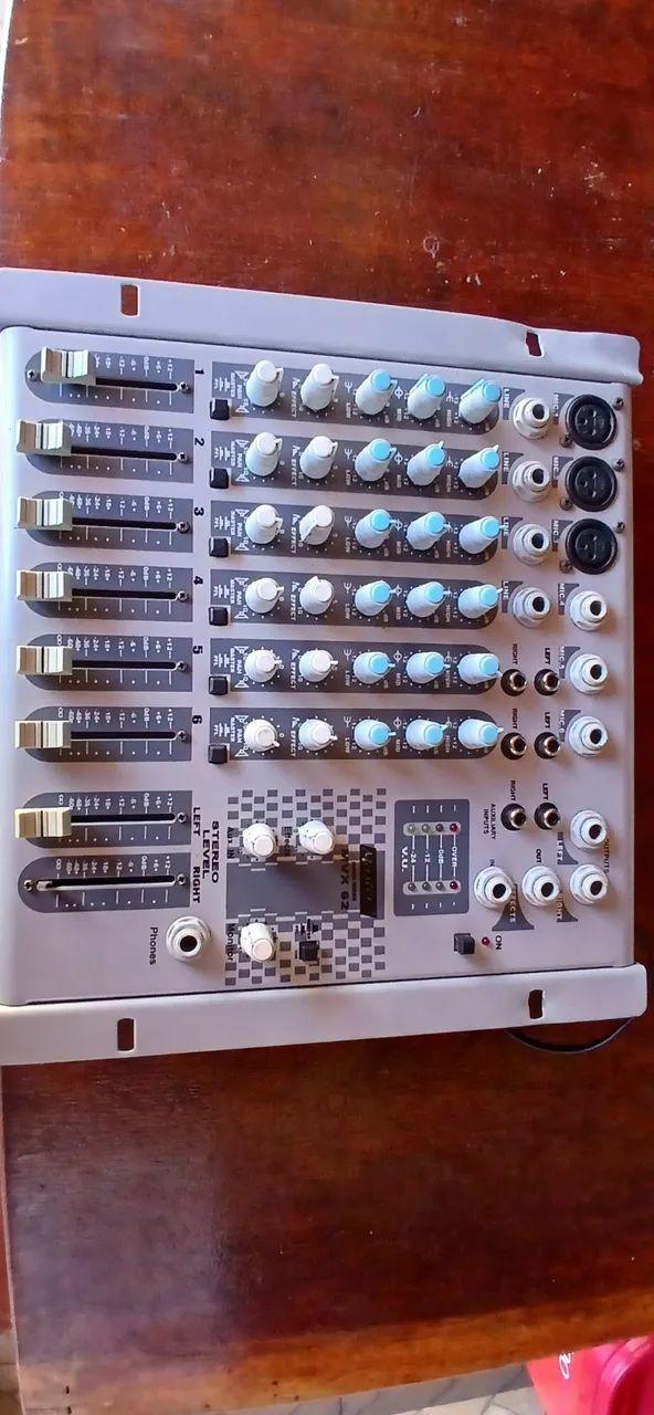 Mesa de Som 6 Canais MX 62 - Foto 4
