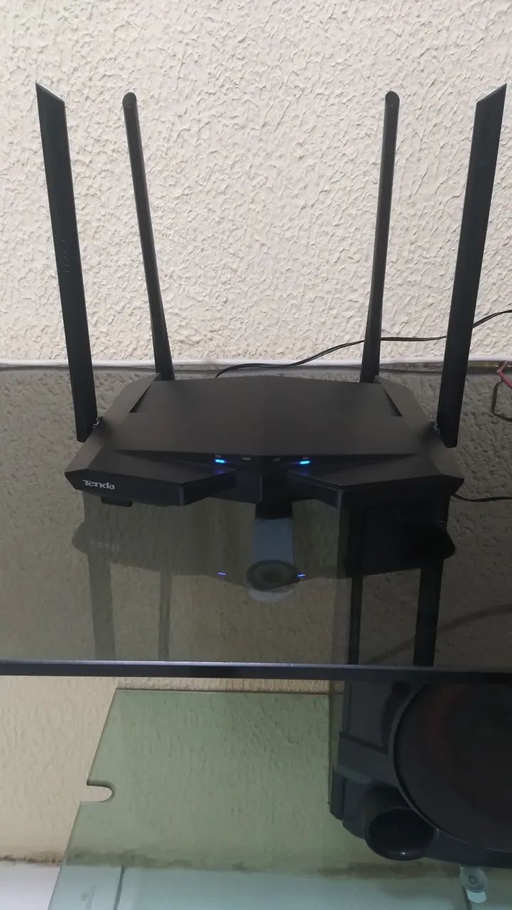 Roteador tenda Wi-Fi gigabit mu mimo dual band AC 1200