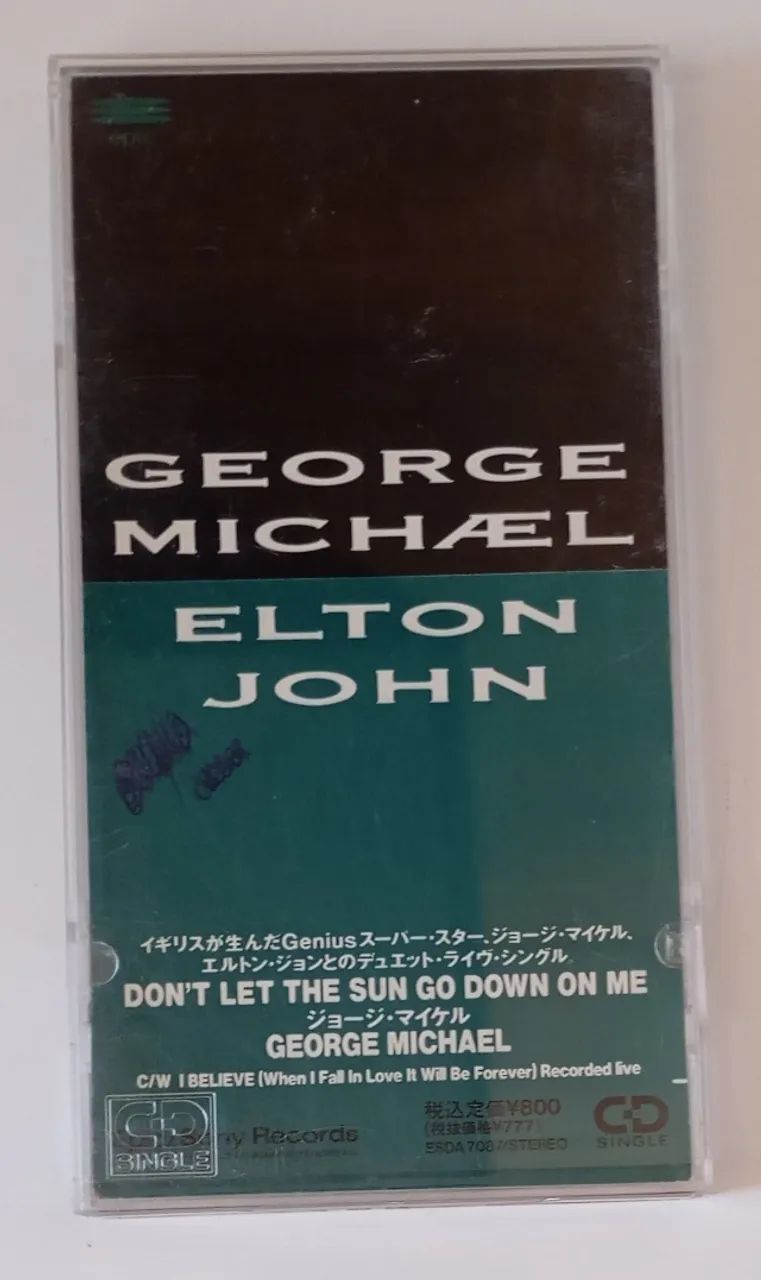 MD George Michael Elton John Importado Japonês