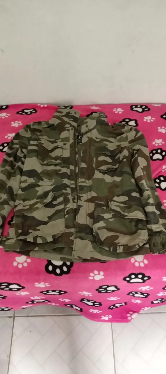 Jaqueta Camuflada - Estilo Militar