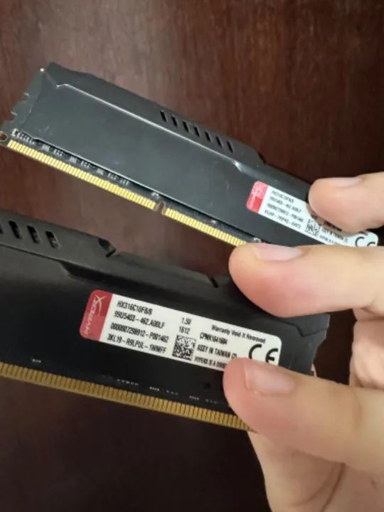 MEMORIA RAM DDR3 16GB HYPERX FURY - Foto 2