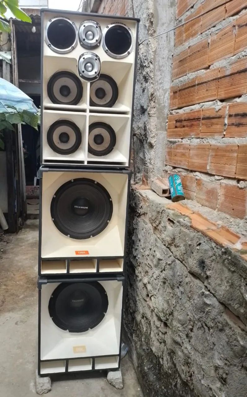 Caixa de Som Profissional Completa - JBL e Selenium - Foto 5