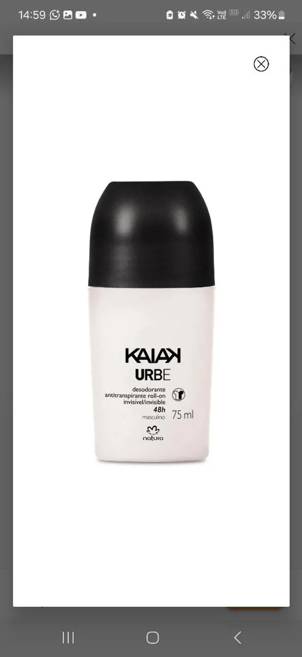 Desodorantes natura Tododia  70ml - Foto 4