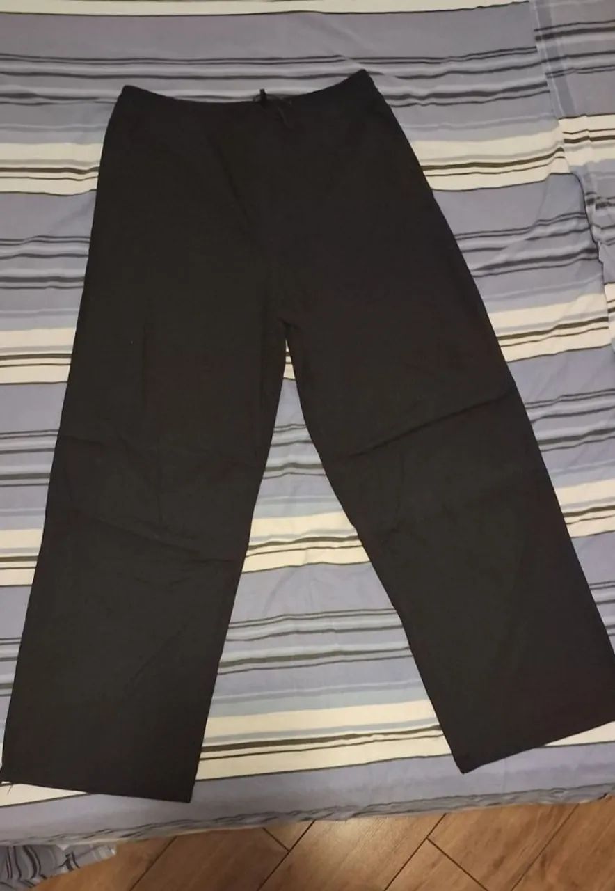 Calça parachute zara