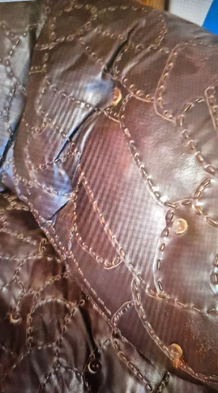 Rustic Leather Sofa.64960525162114124