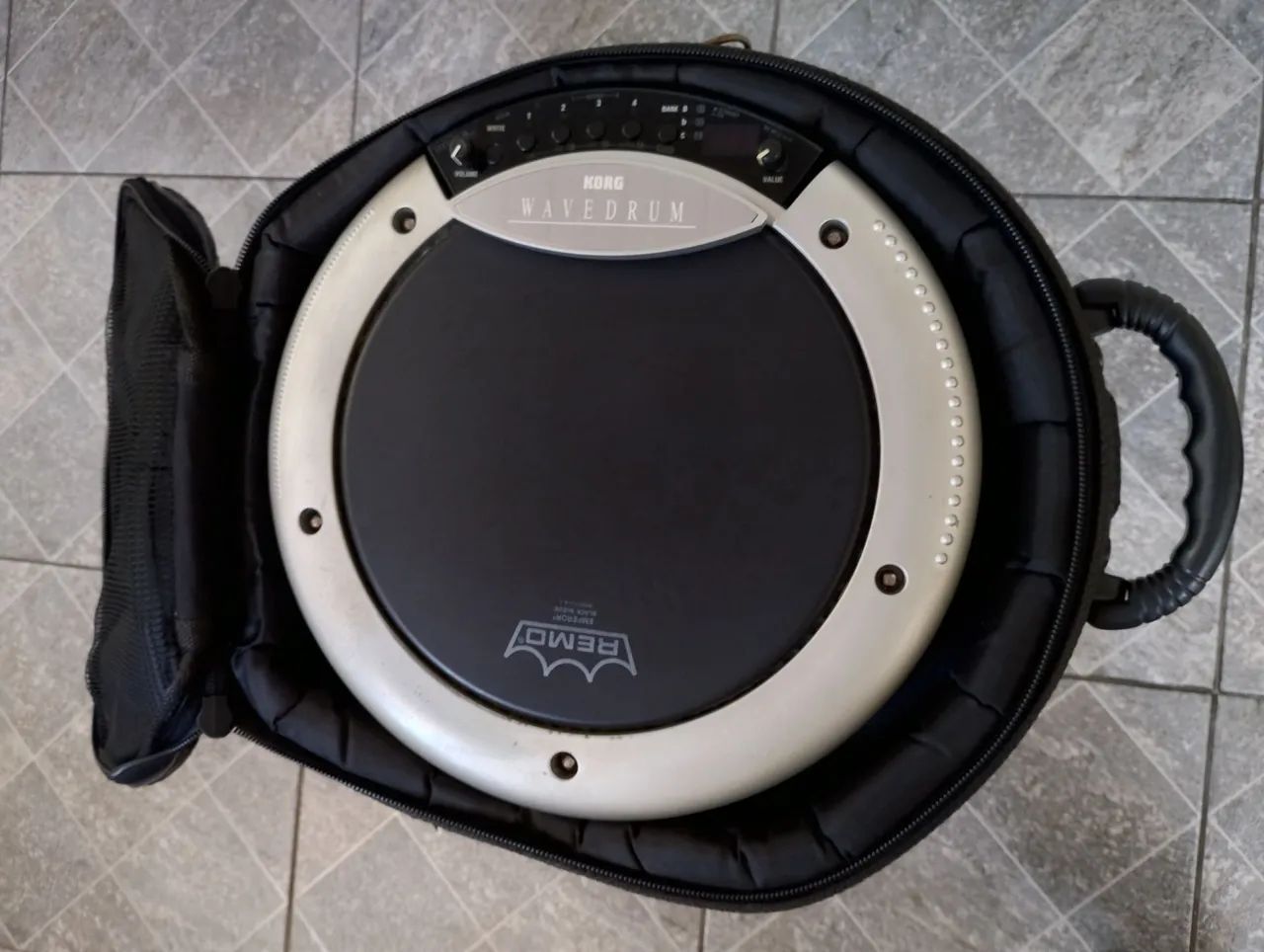 Korg WAVEDRUM WD-X + case SOLID SOUND - Instrumentos musicais