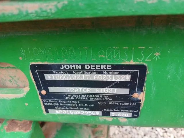 Trator Jhon Deere 6100 - Foto 5