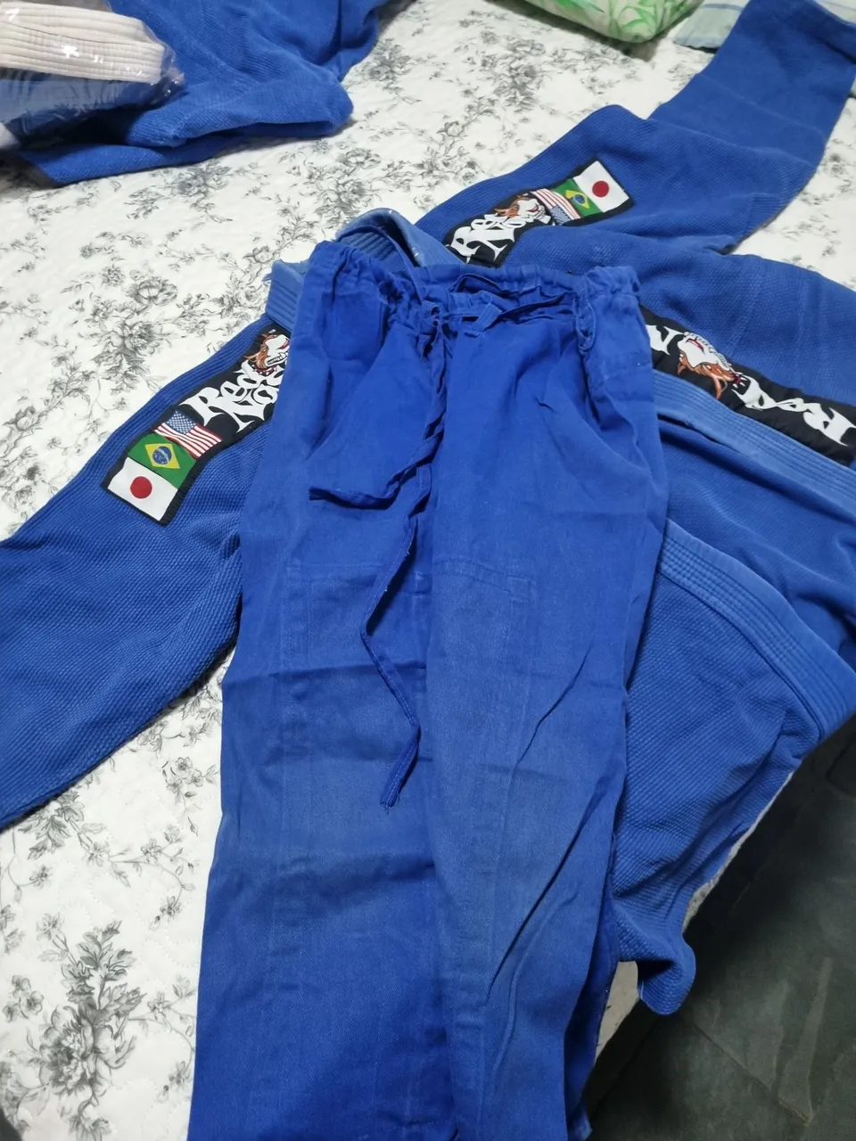 Kimono de Jiu-Jitsu completo (Gi + Calça)RedNose Azul A2